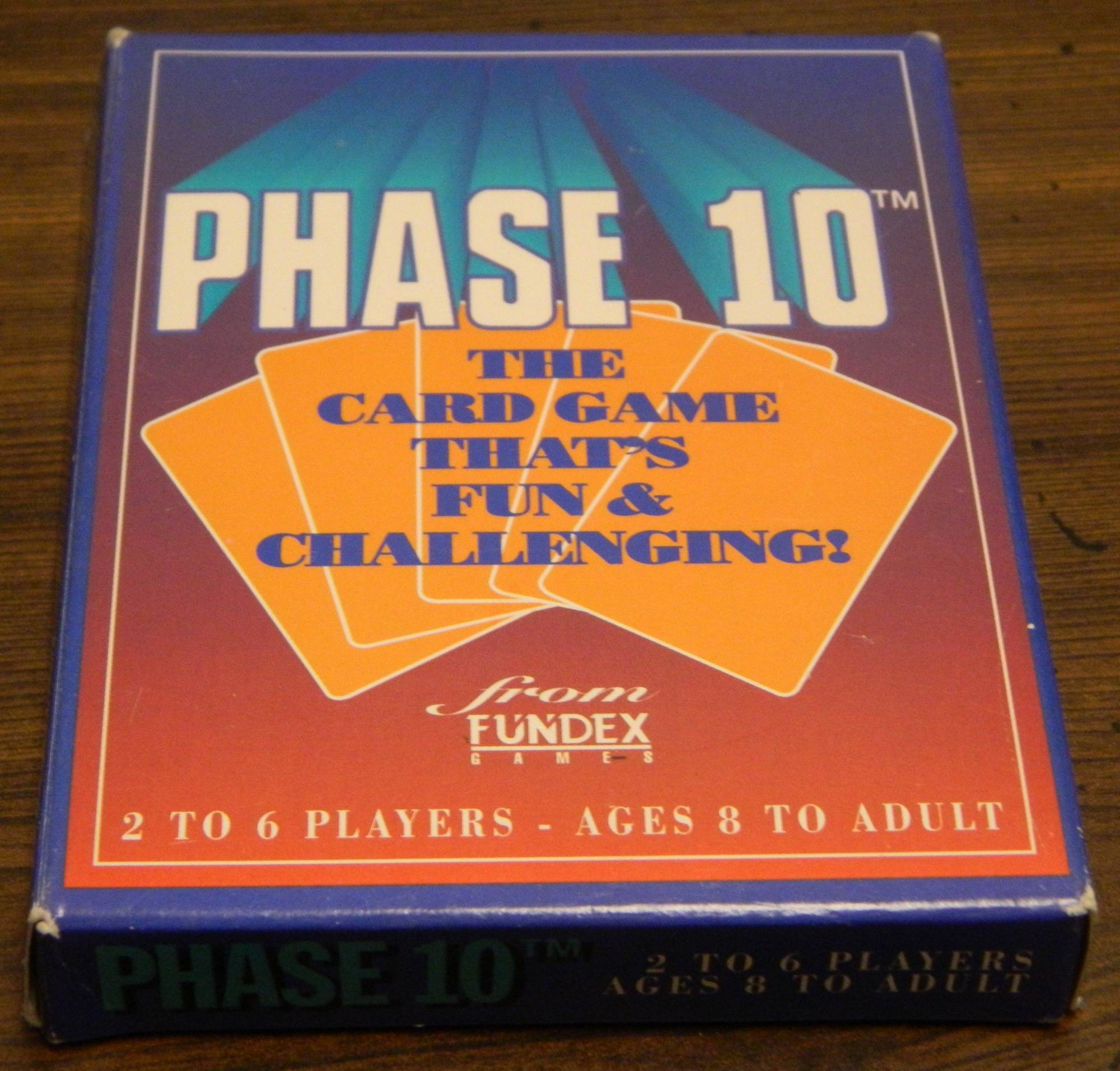 Phase 10 Card Game Review and Rules