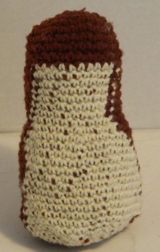 Crocheted Body for Porg Amigurumi
