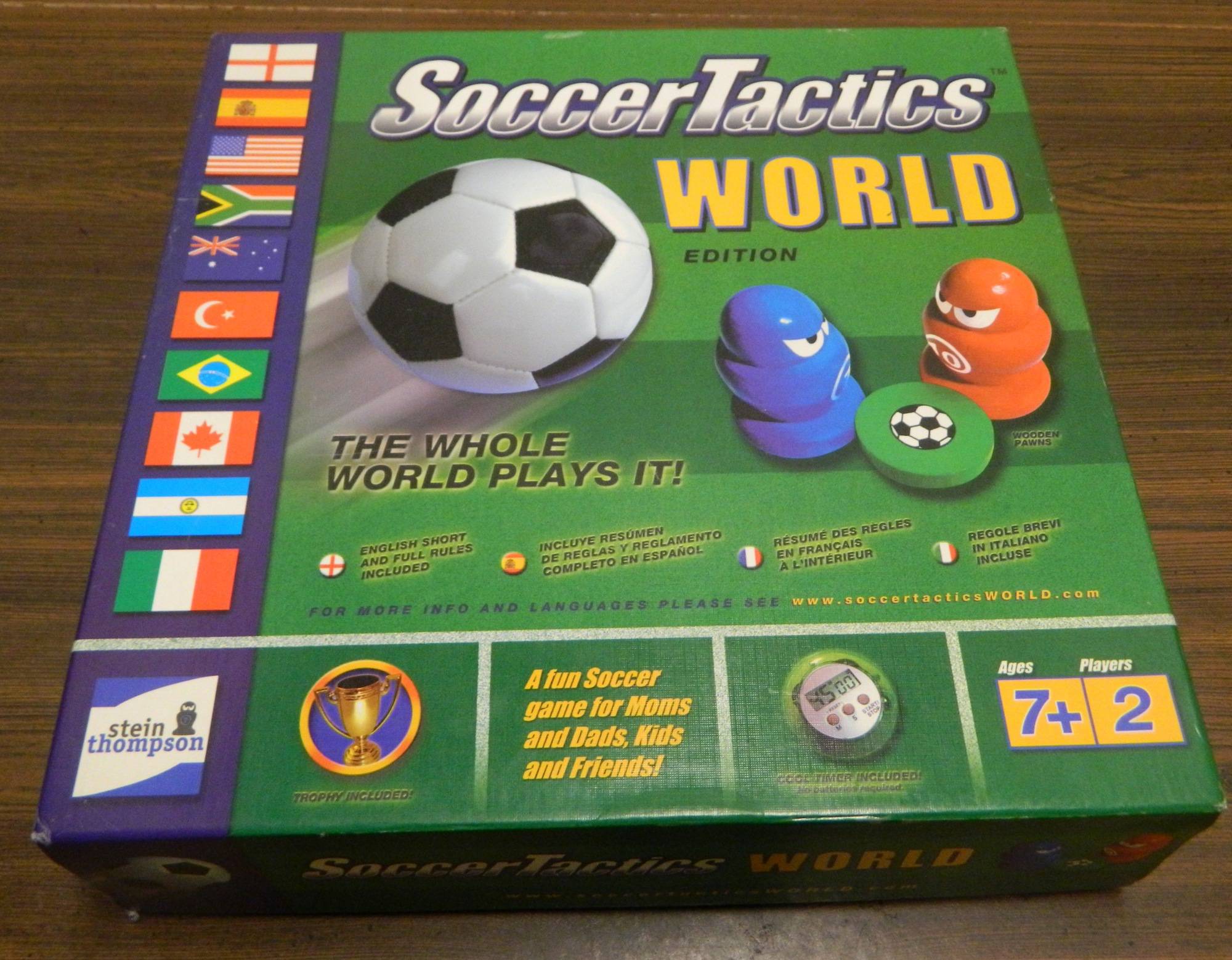 Soccer Tactics World Board Game Review and Rules