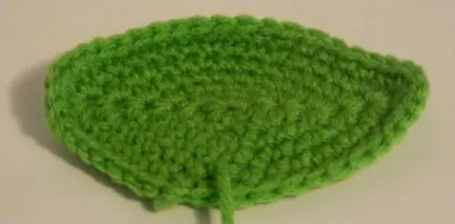 Crocheted Leaf for Sushi Go