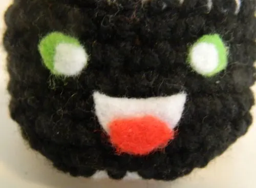 Face for Crochet Maki Roll
