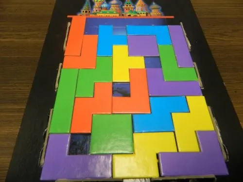 End of Round in Tetris Board Game