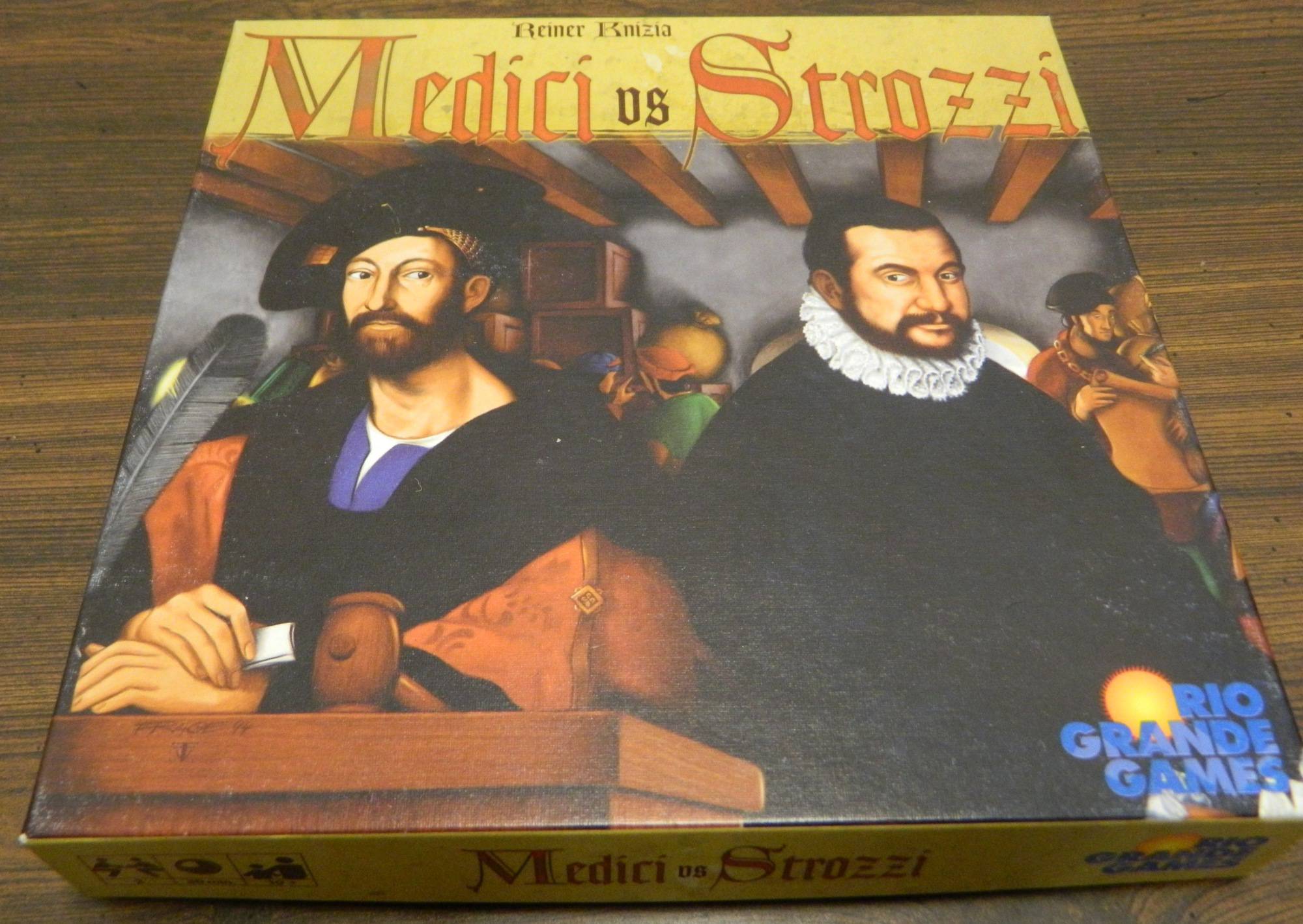 Medici vs Strozzi Board Game Review and Rules