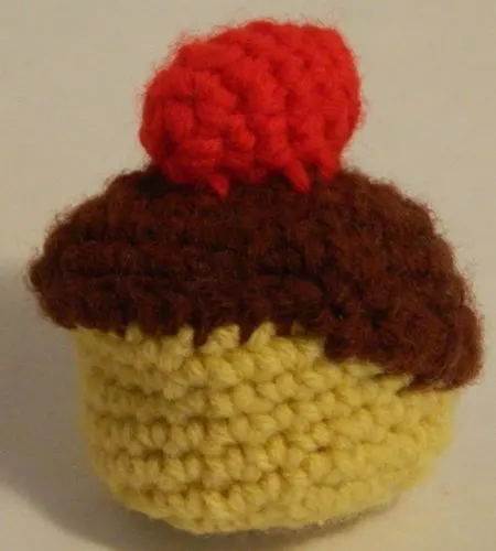 Crocheted Pudding Amigurumi