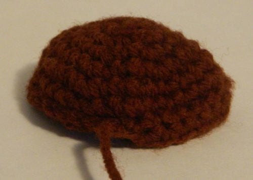 Crocheted Pudding Chocolate