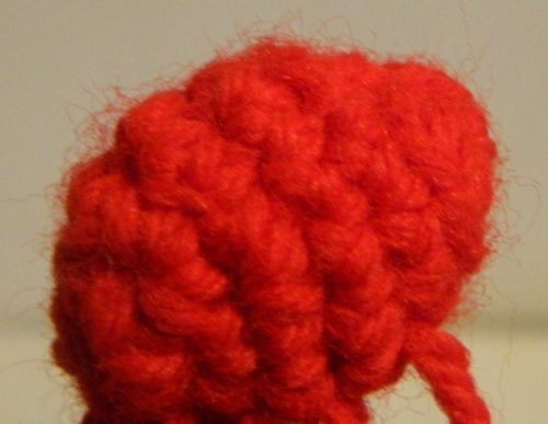 Crocheted Strawberry 