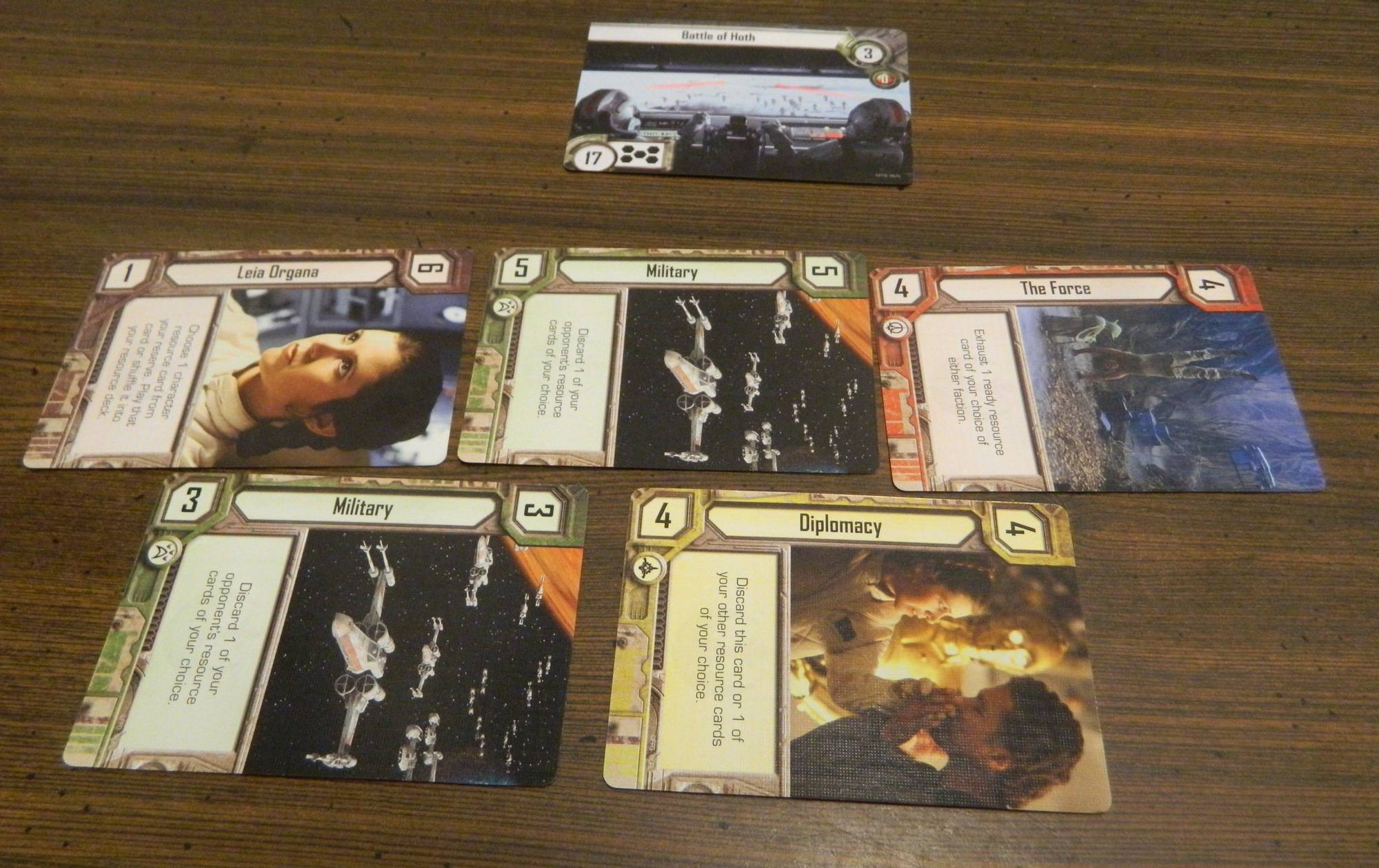 Star Wars Empire vs Rebellion Two Player Card Game 
