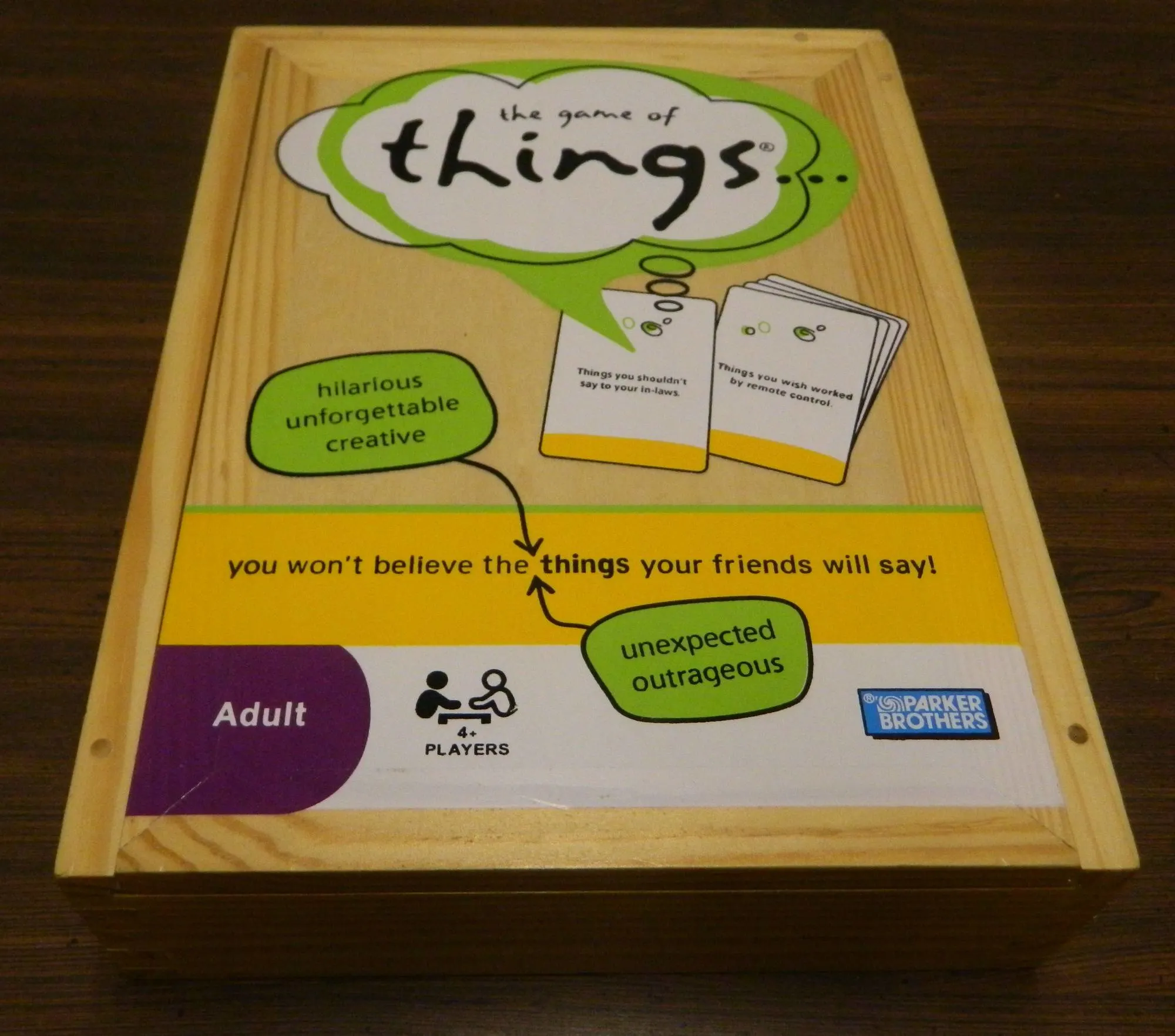 Box for The Game of Things