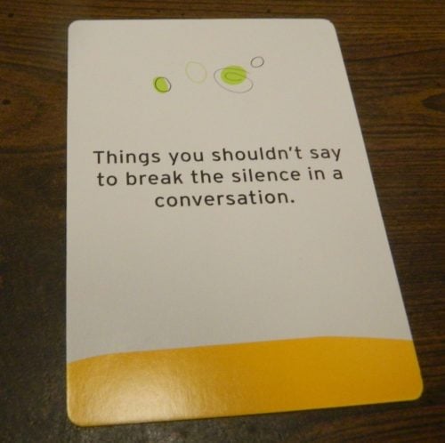 Card from The Game of Things