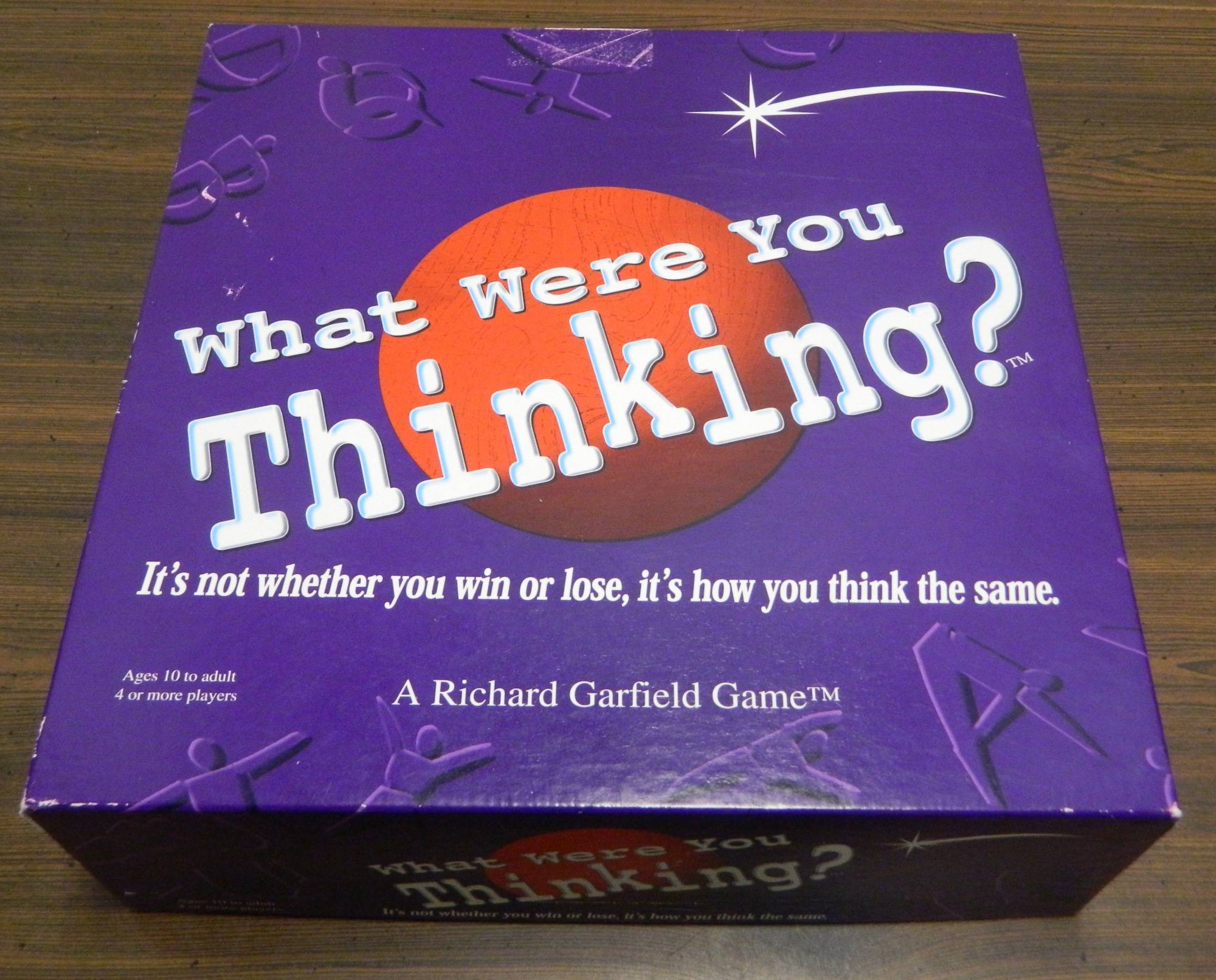 What Were You Thinking? Board Game Review and Rules