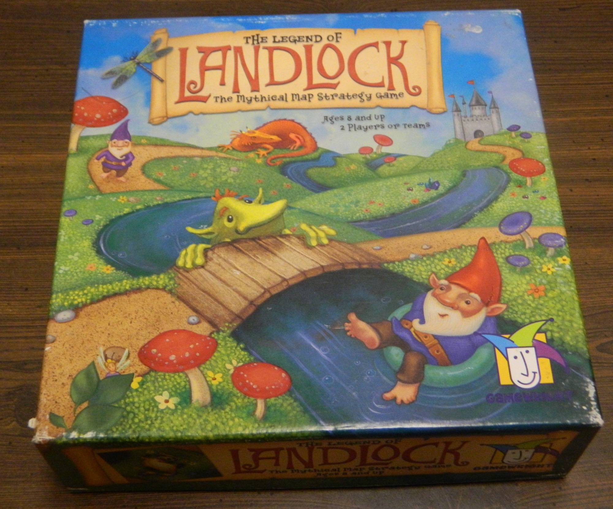 The Legend of Landlock Board Game Review and Rules