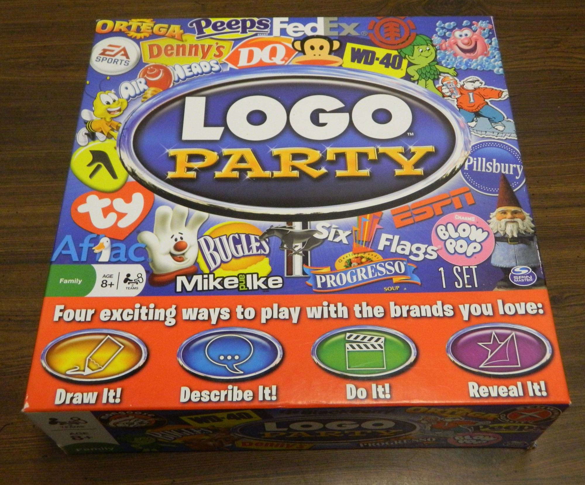 Logo Party Board Game Review and Rules