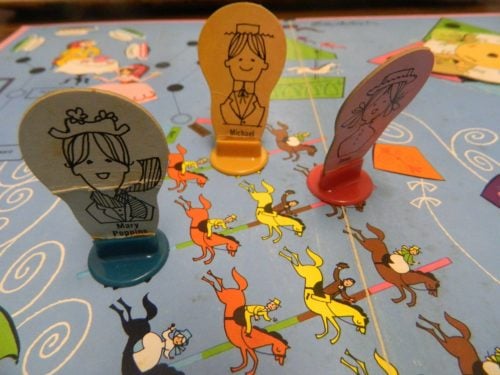 Multiple Paths in Mary Poppins Carousel Game