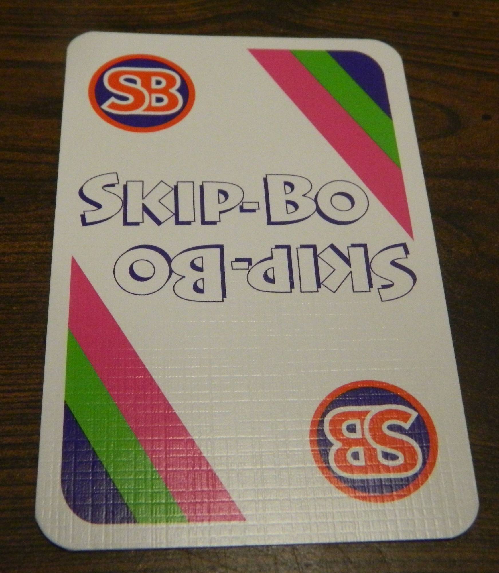 Skip-Bo Card Game 