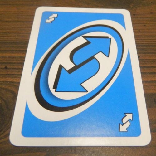 Reverse Card in UNO Flip