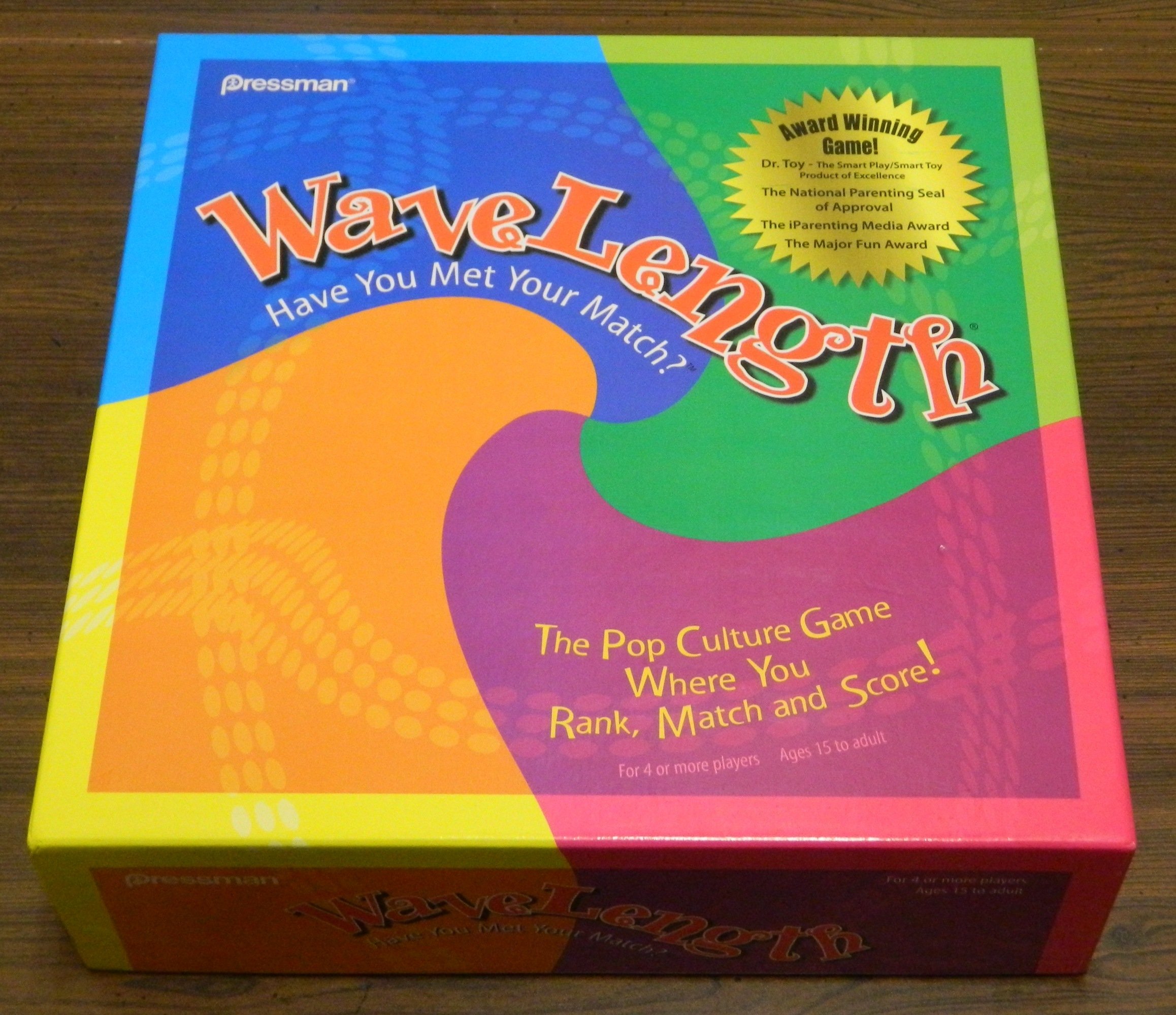 WaveLength Board Game Review and Rules