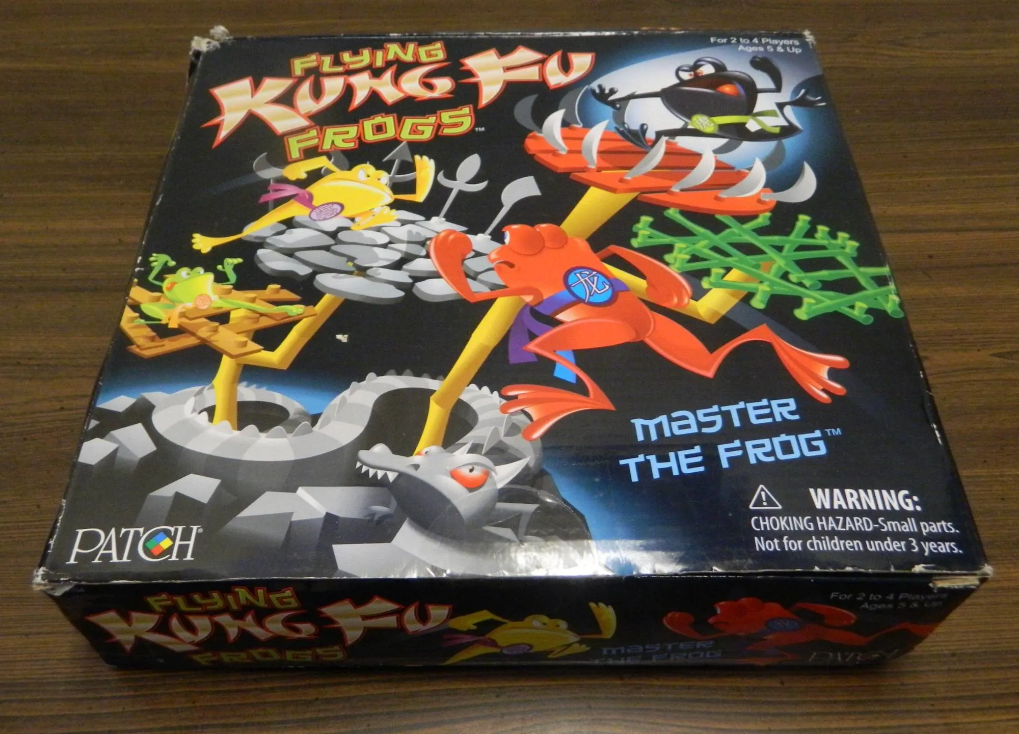Box for Flying Kung-Fu Frogs