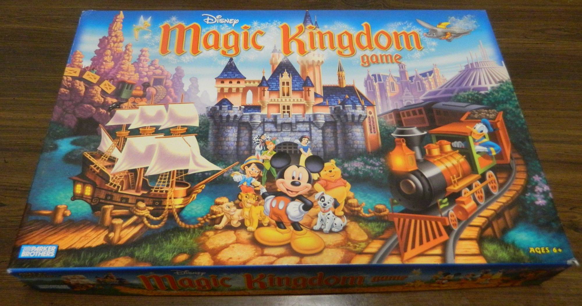 Disney Magic Kingdom Game Board Game Review and Rules