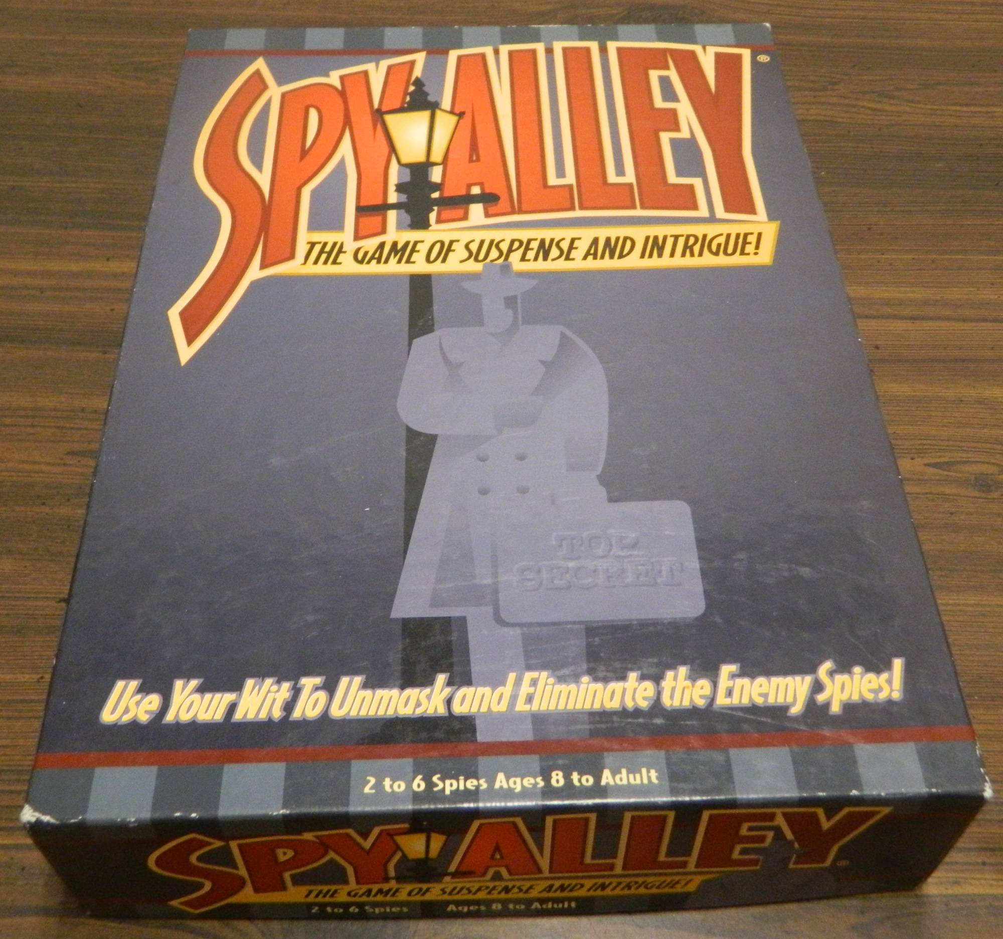 Spy Alley Board Game Review and Rules