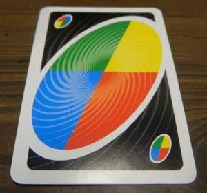 Wild Card in UNO Spin