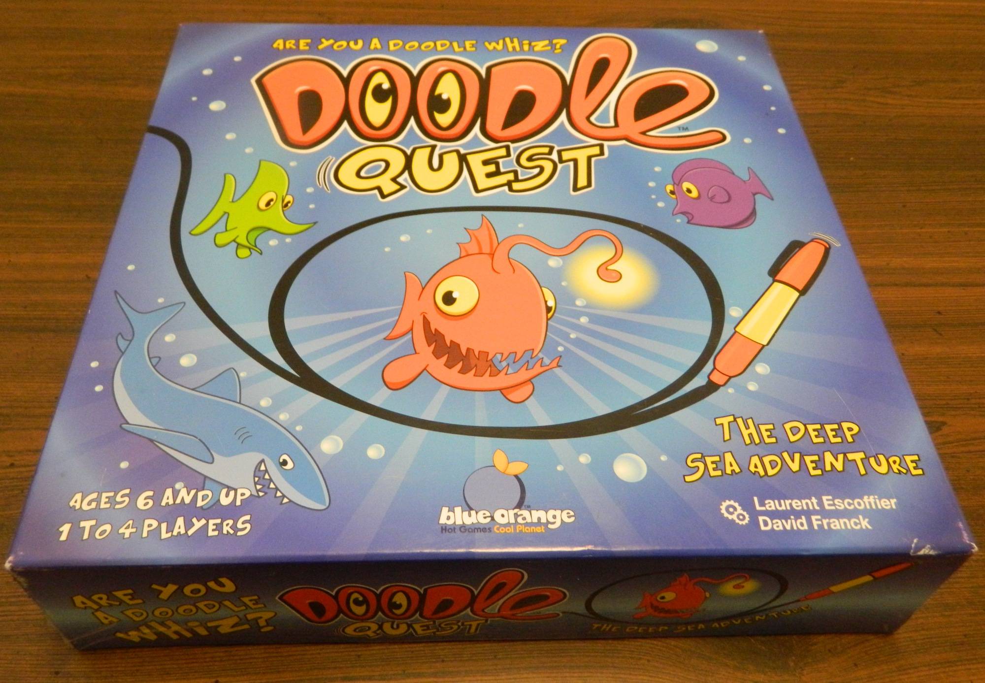 Doodle Quest Board Game Review and Rules
