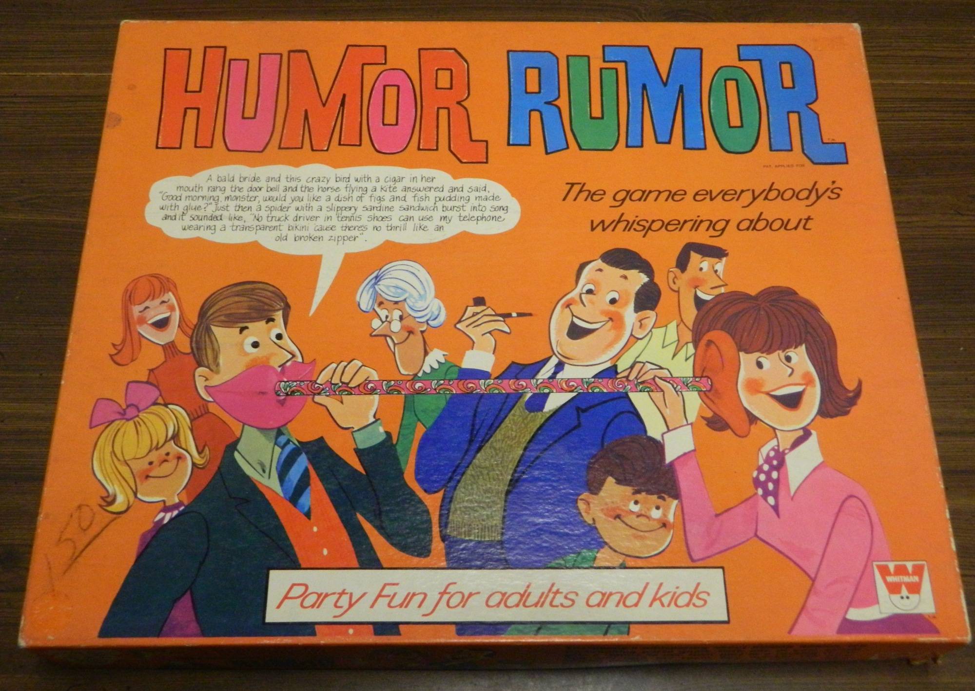 Humor Rumor Board Game Review and Rules