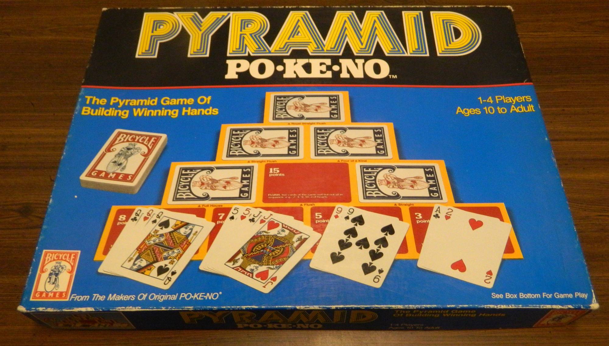Pyramid Po-Ke-No Board Game Review and Rules