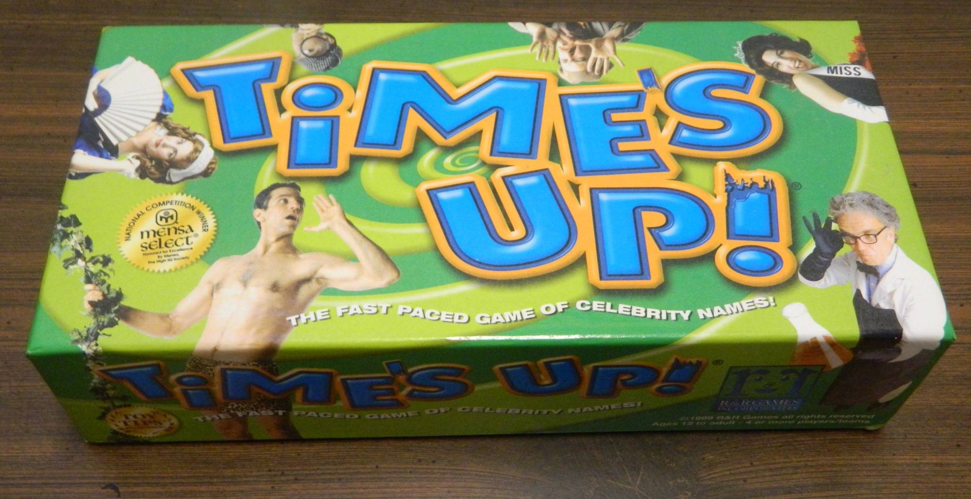 Time’s Up! AKA Celebrities Board Game Review and Rules
