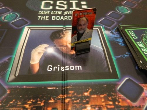 Grissom Space in the CSI Board Game
