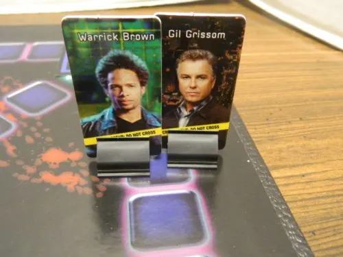 Same Space in CSI Board Game