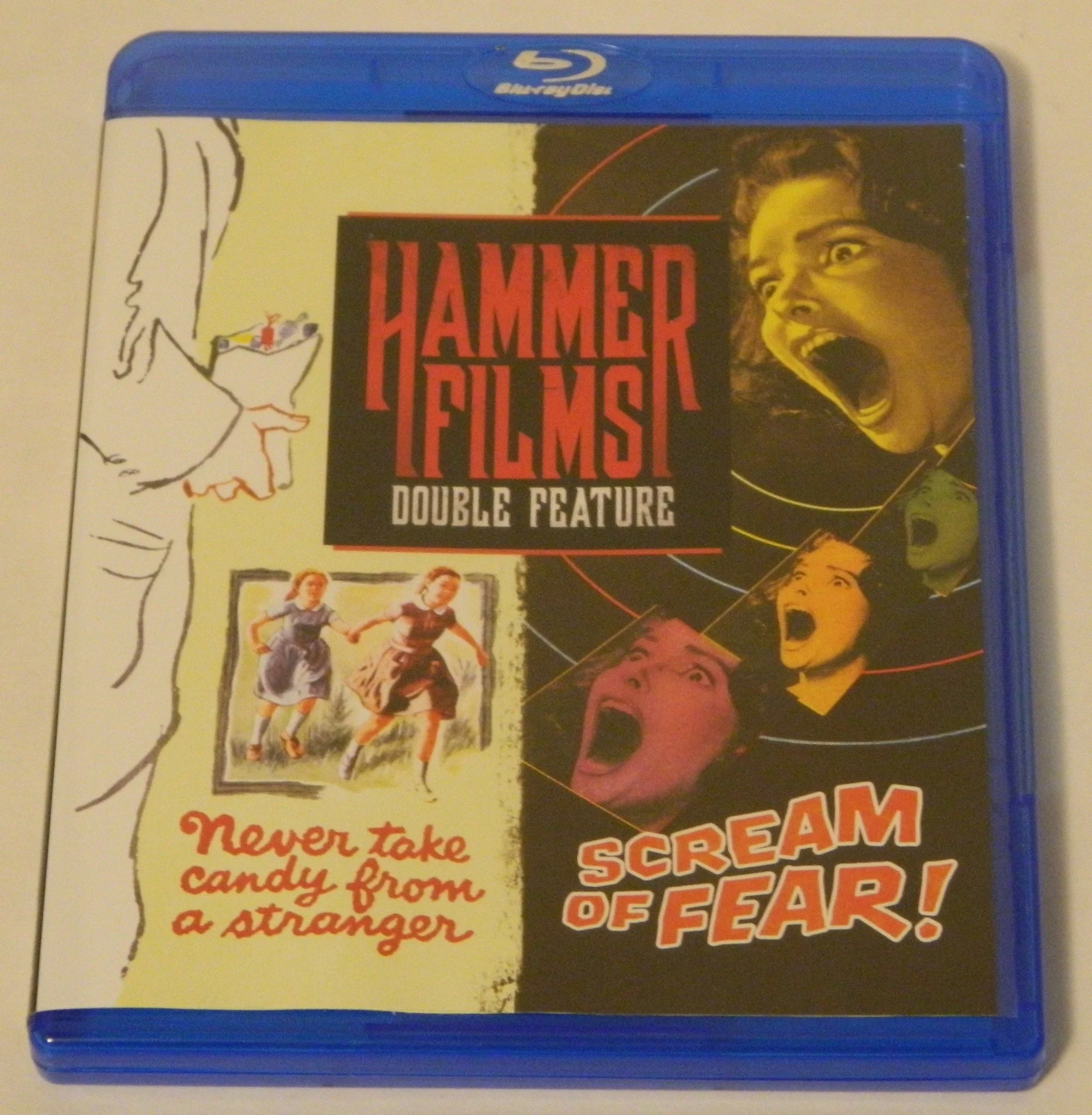 Hammer Films Double Feature Never Take Candy From a Stranger Blu-ray