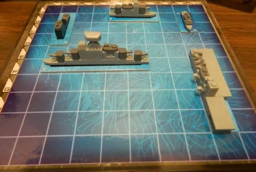 Setup in U-Build Battleship