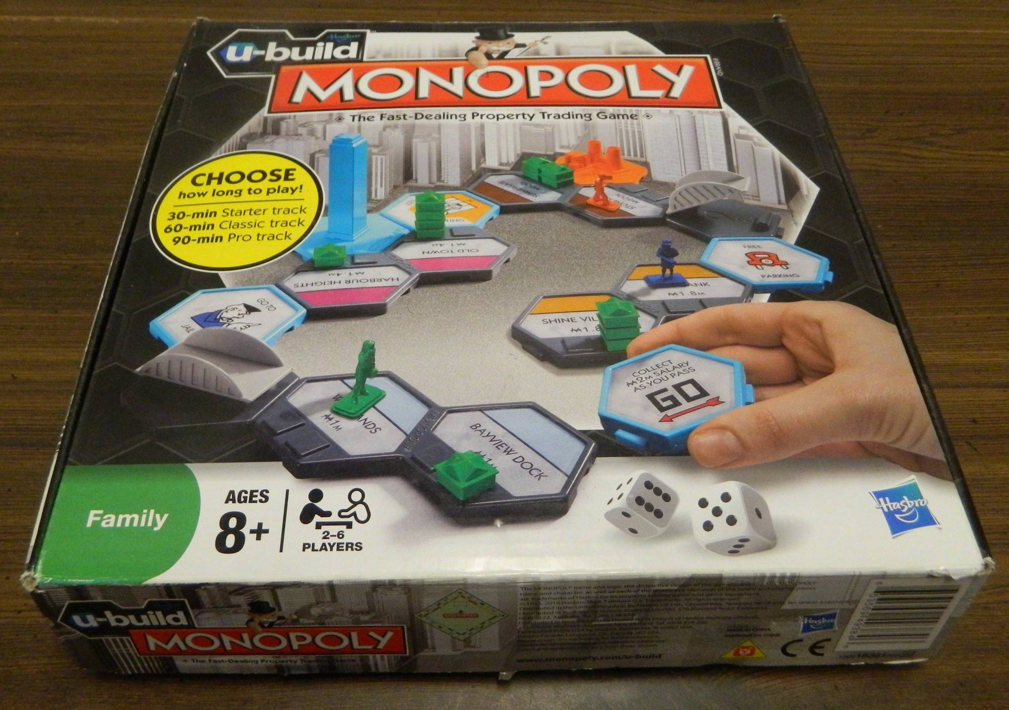 U-build Monopoly Family Board Game by Hasbro 3d Fun for sale online 