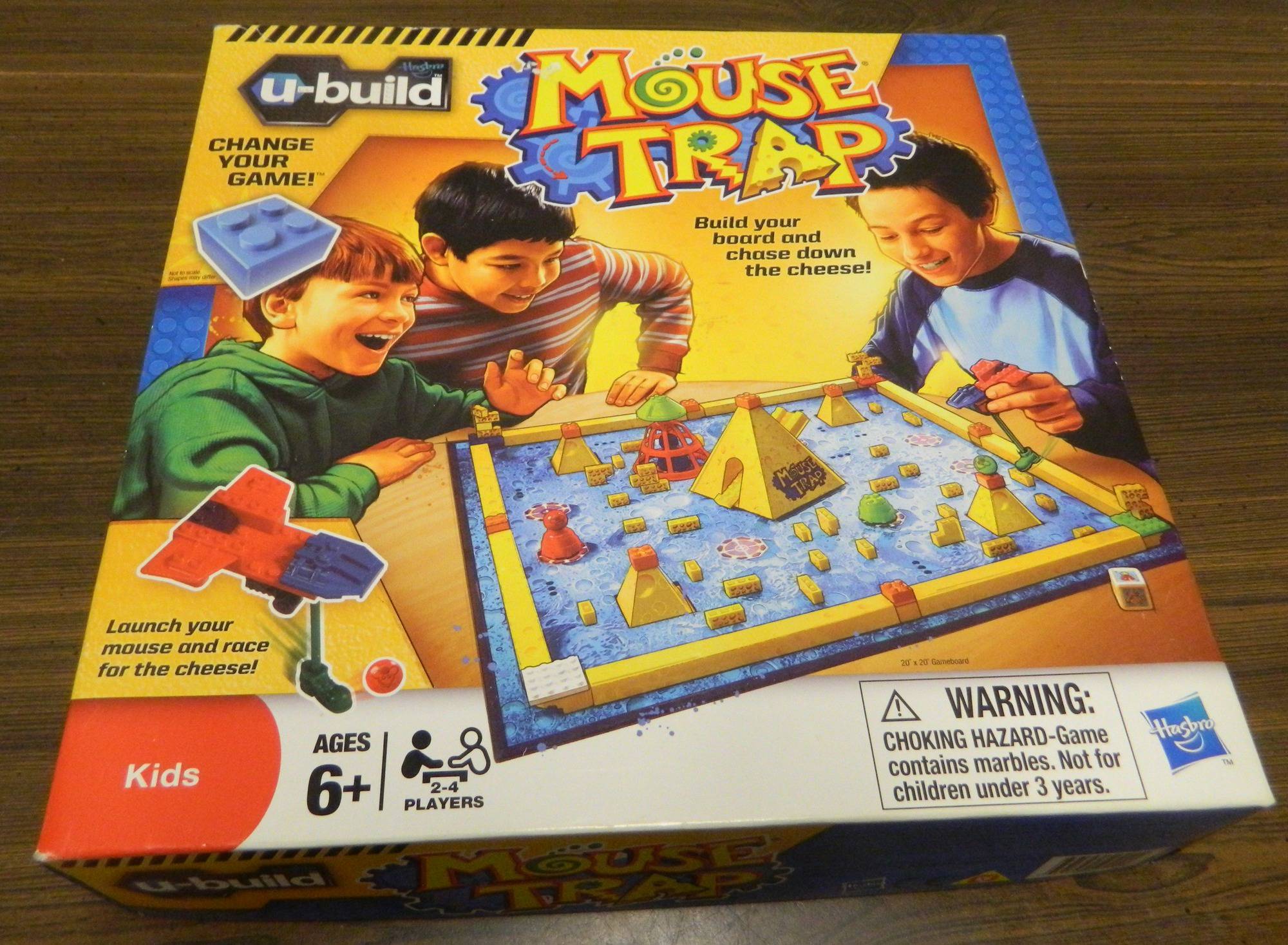U-Build Mouse Trap Board Game Review and Rules