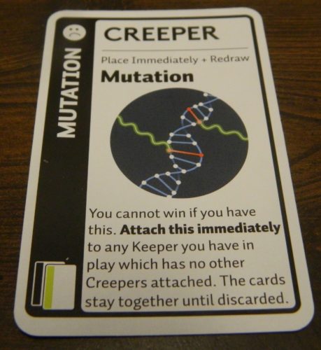 Creeper Card in Anatomy Fluxx