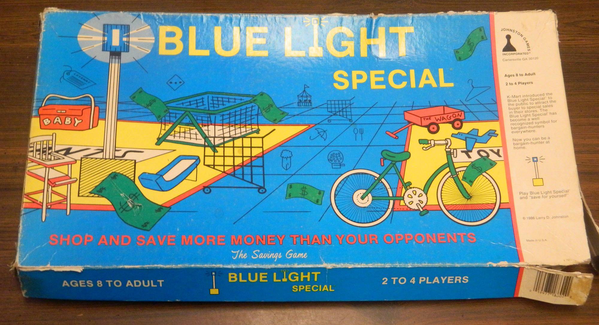 Blue Light Special Board Game Review and Rules