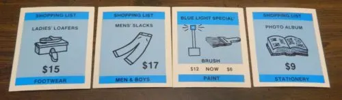 Remaining Items in Blue Light Special