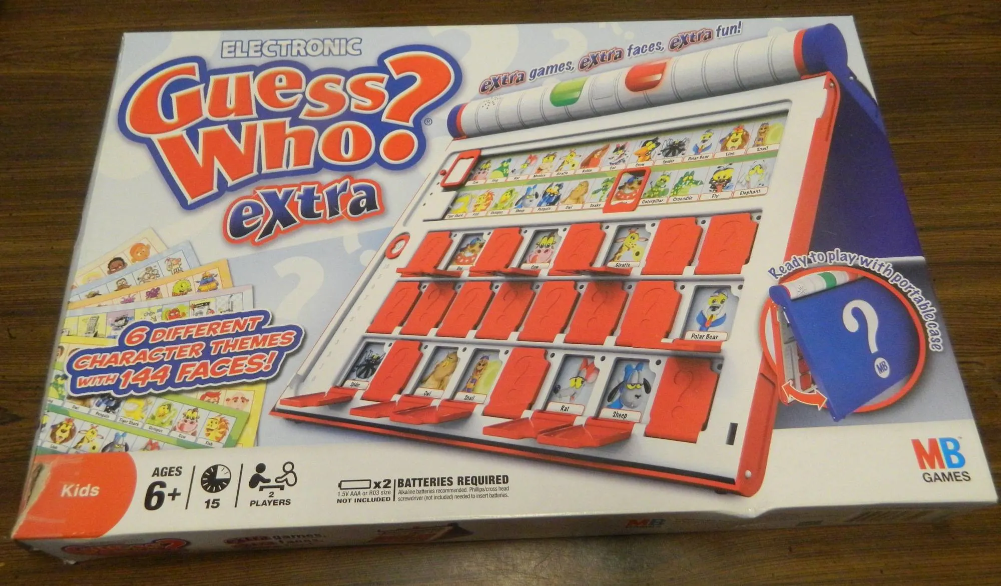 Box for Electronic Guess Who? Extra