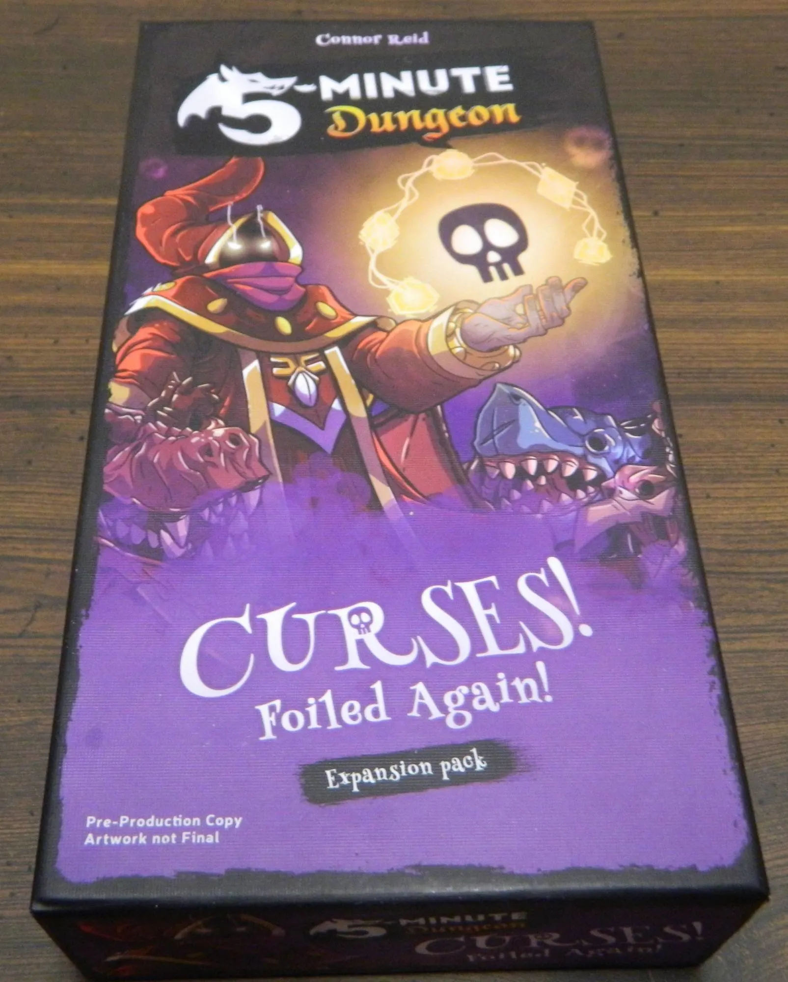5-Minute Dungeon Curses! Foiled Again! Box