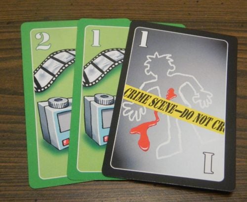Crating a Meld in Lie Detector The Crime Fighting Card Game