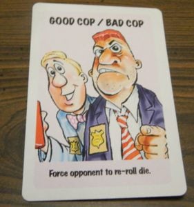 Good Cop Bad Cop Card in Lie Detector The Crime Fighting Card Game
