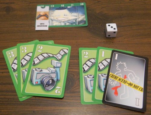 Roll Die in Lie Detector The Crime Fighting Card Game
