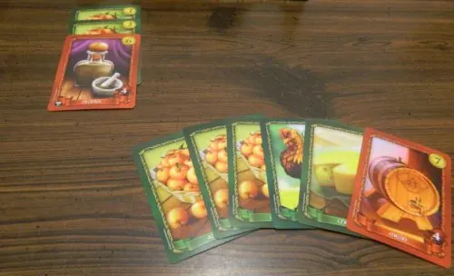 Discard Pile in Sheriff of Nottingham