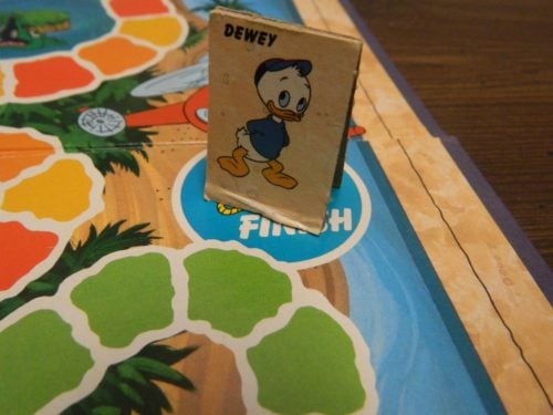 Finish in DuckTales Board Game