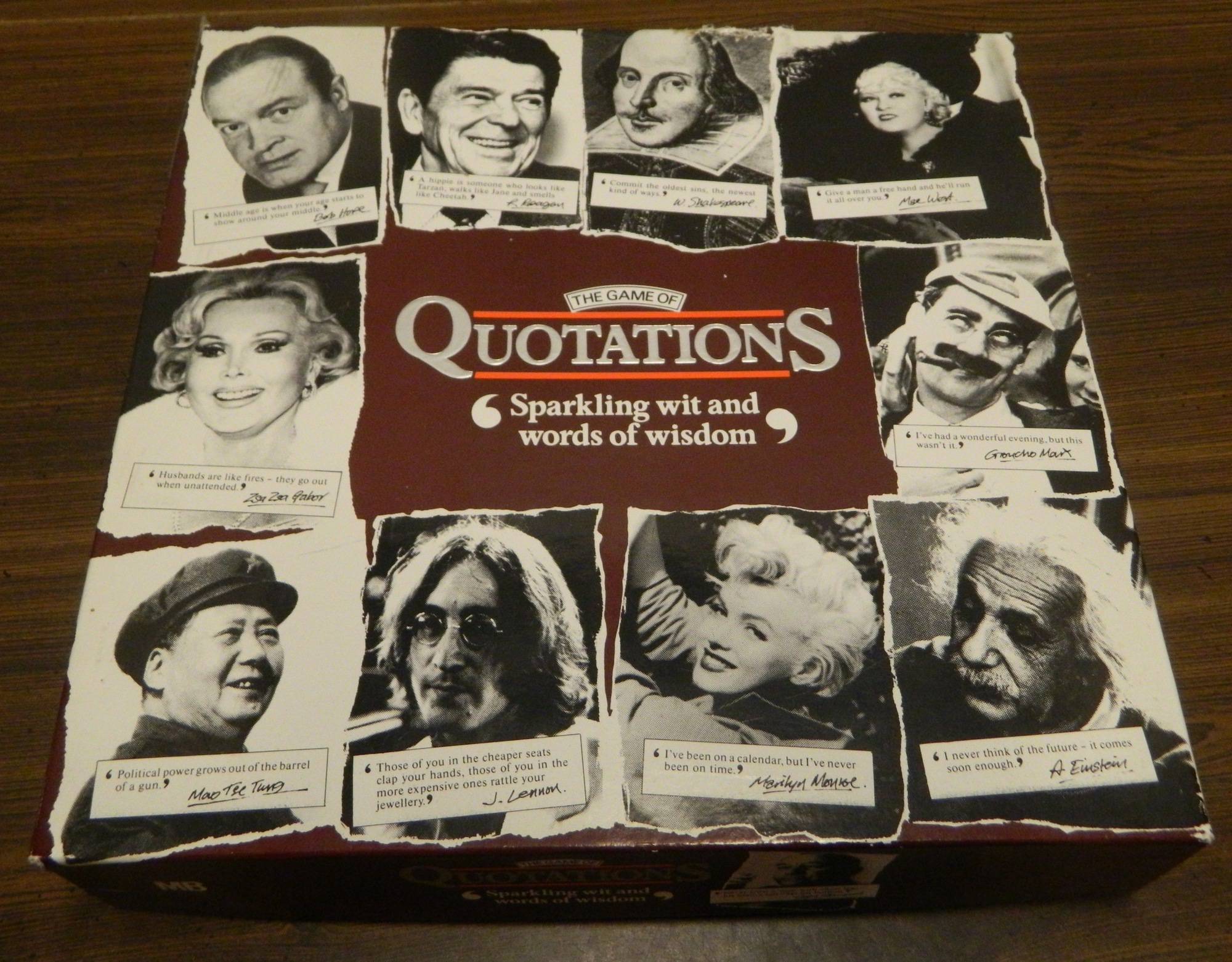 The Game of Quotations Board Game Review and Rules