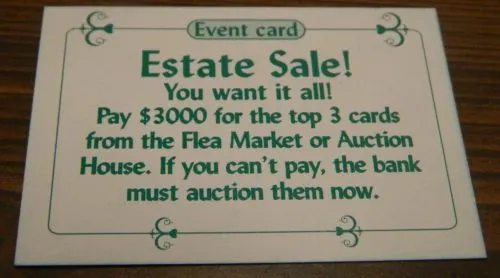 Estate Sale in Sold! The Antique Dealer Game