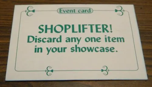 Shoplifter Card in Sold! The Antique Dealer Game