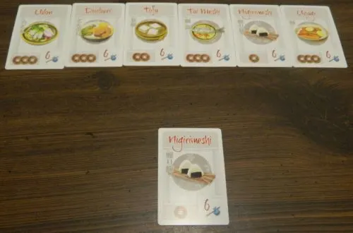 Meal Card in Tokaido