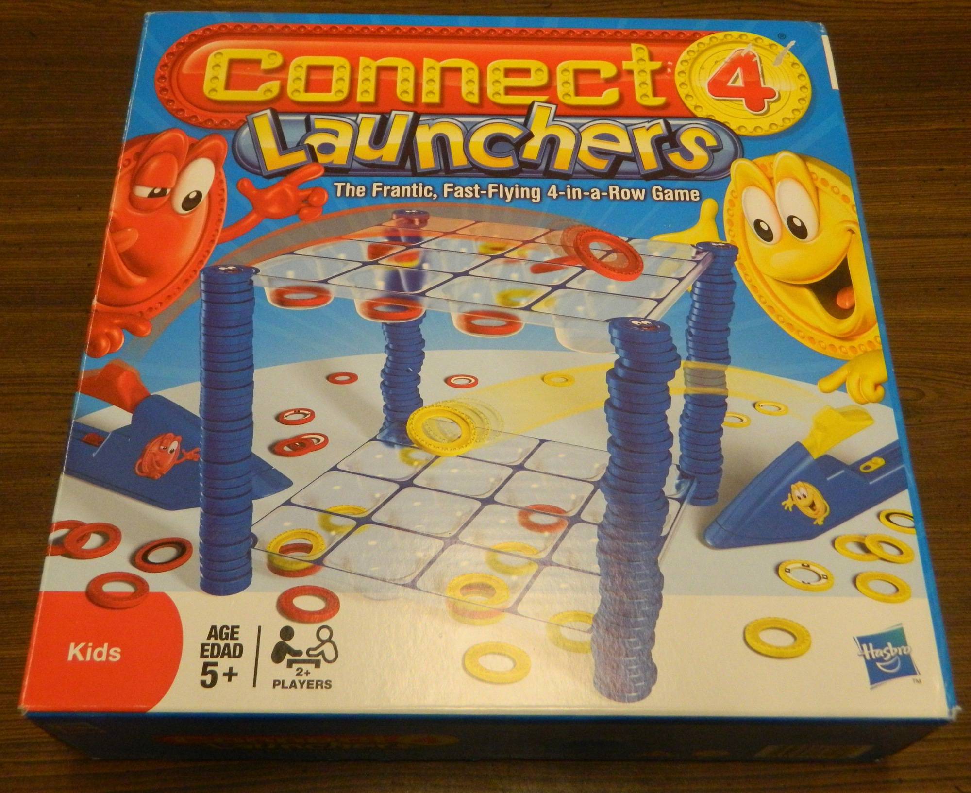 Connect 4 Launchers Board Game Review and Rules