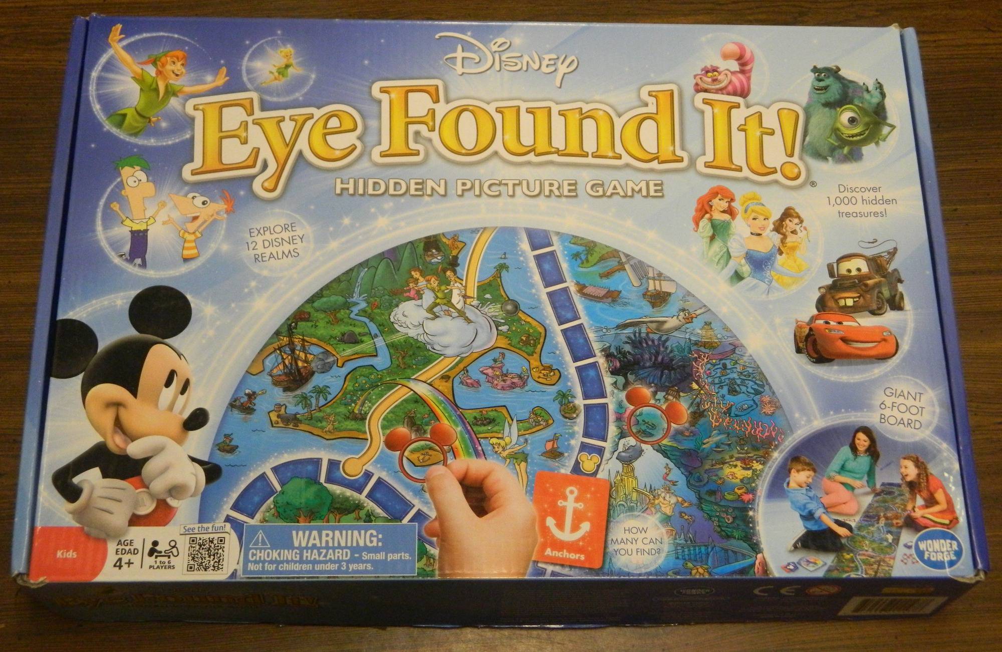 Disney Eye Found It! Board Game Review and Rules